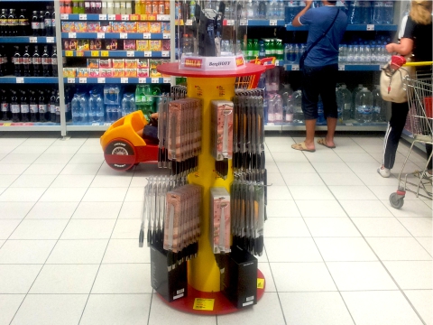 Billa Point of Sale Displays